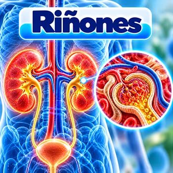 Infografía Médica de los Riñones